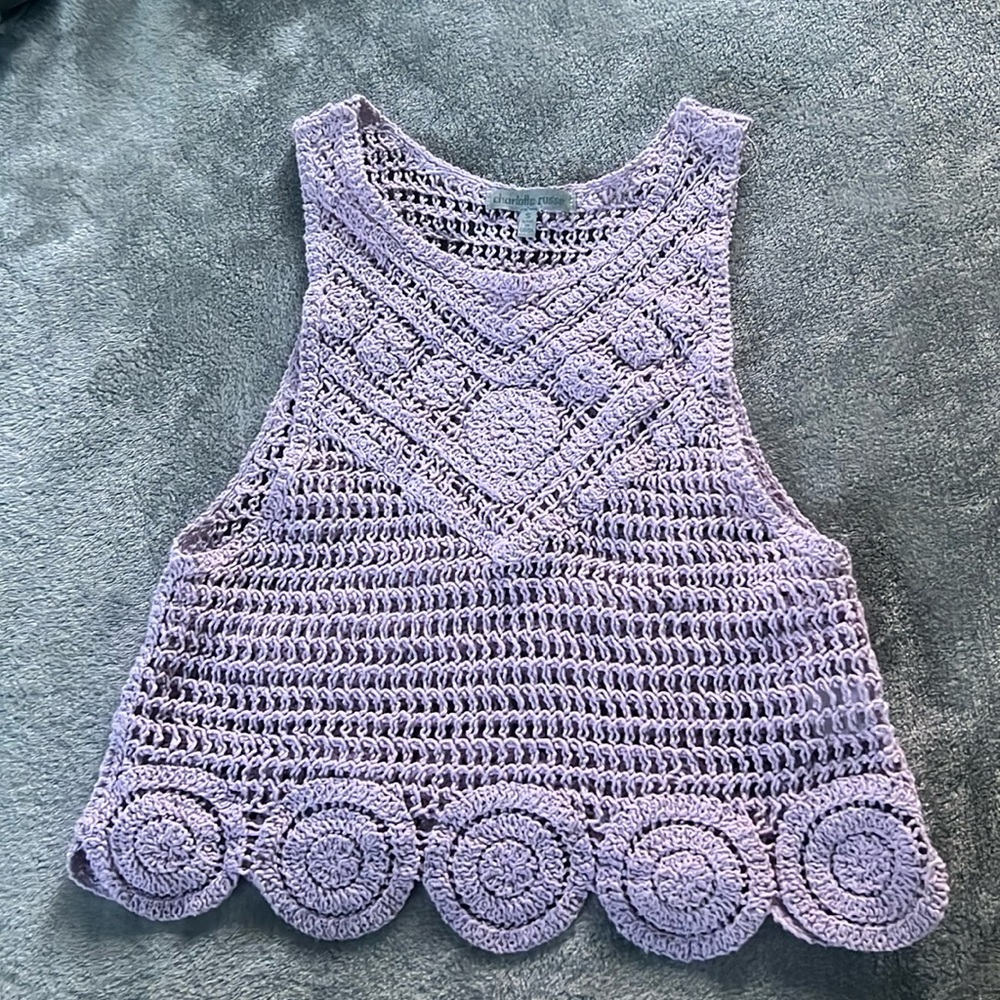 Crochet tank top